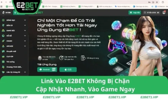 Link Vào E2BET Không Bị Chặn